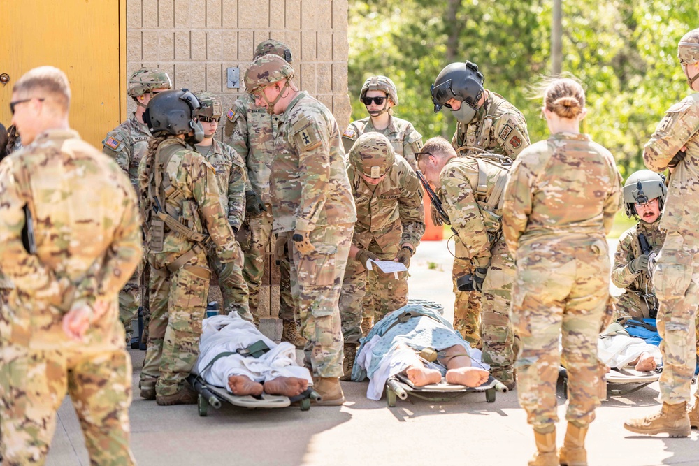 MEDEVAC Training at Fort McCoy