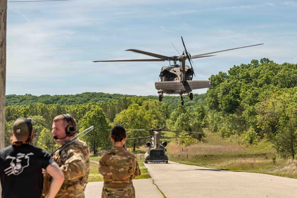 MEDEVAC Training at Fort McCoy