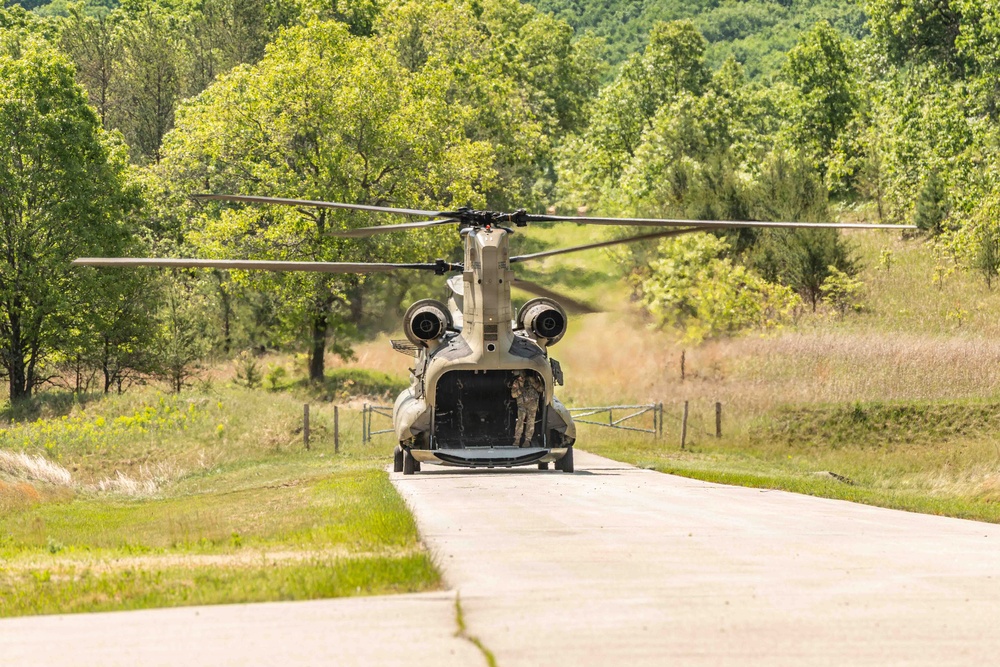 MEDEVAC Training at Fort McCoy