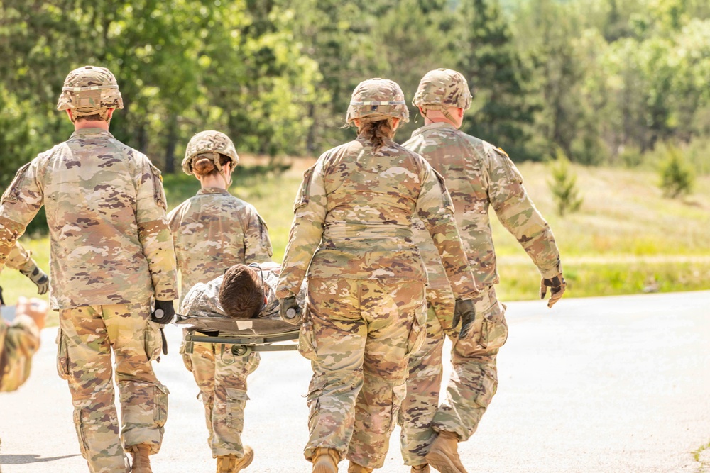 MEDEVAC Training at Fort McCoy