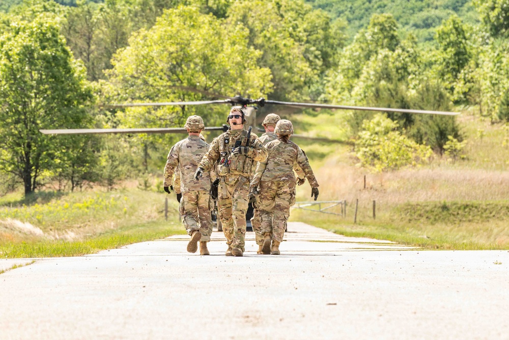 MEDEVAC Training at Fort McCoy