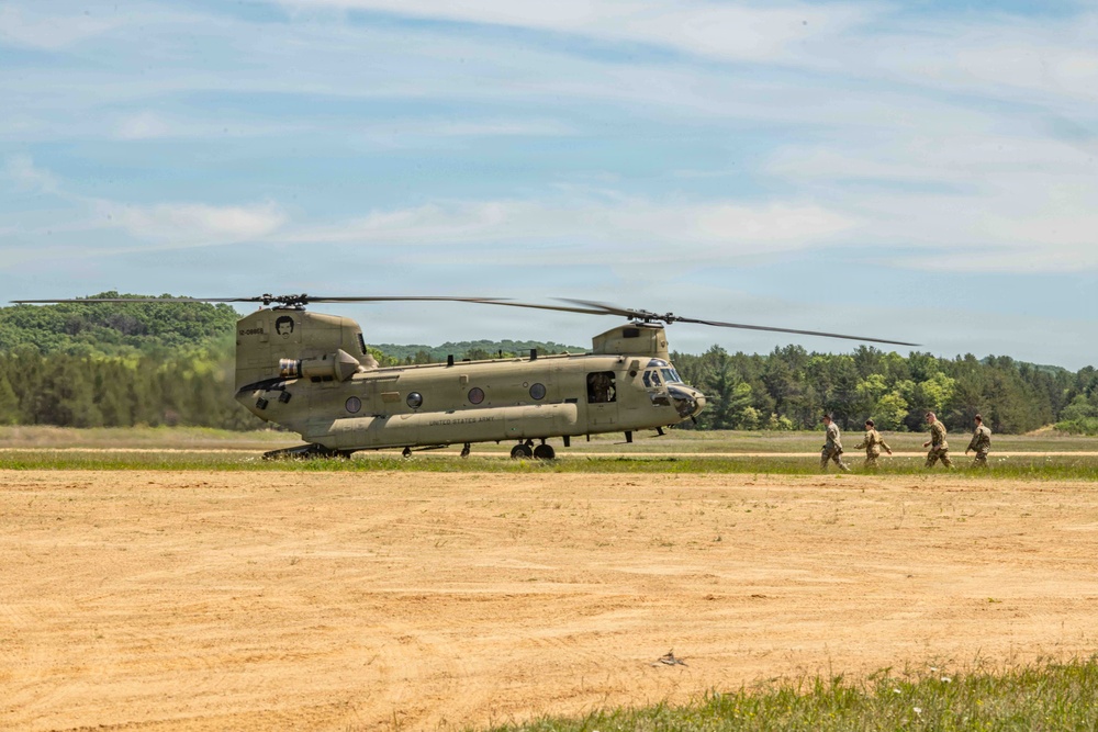 MEDEVAC Training at Fort McCoy