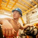 Sailors Conduct Maintenance Aboard George Washington