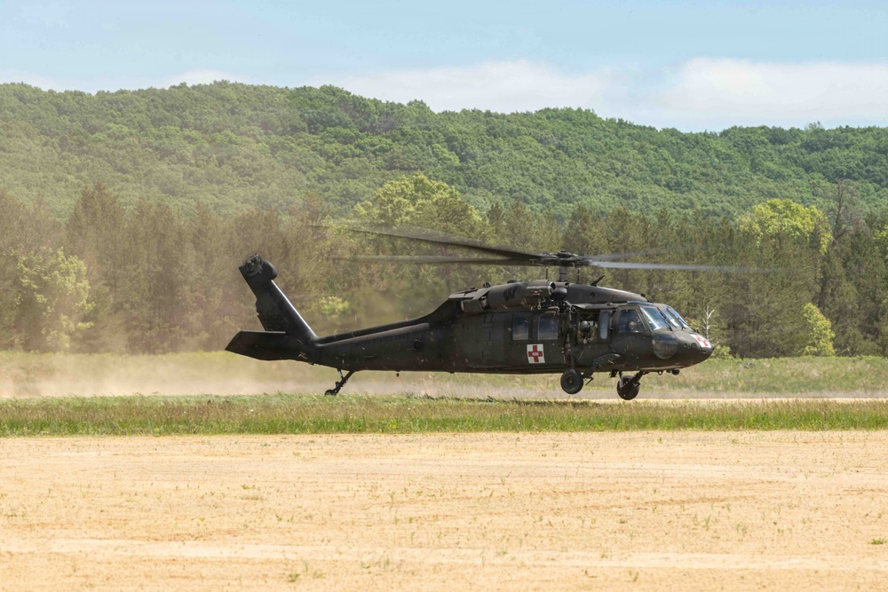 MEDEVAC Training at Fort McCoy