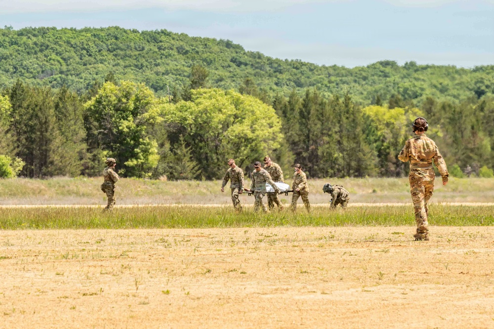 MEDEVAC Training at Fort McCoy
