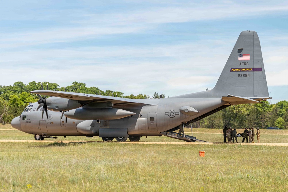 MEDEVAC Training at Fort McCoy