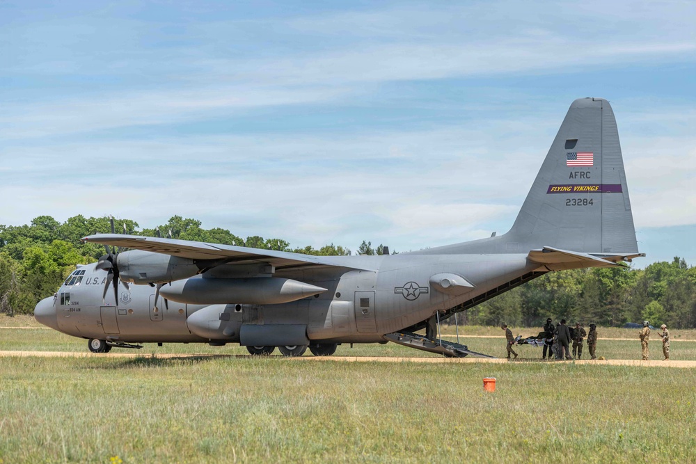 MEDEVAC Training at Fort McCoy