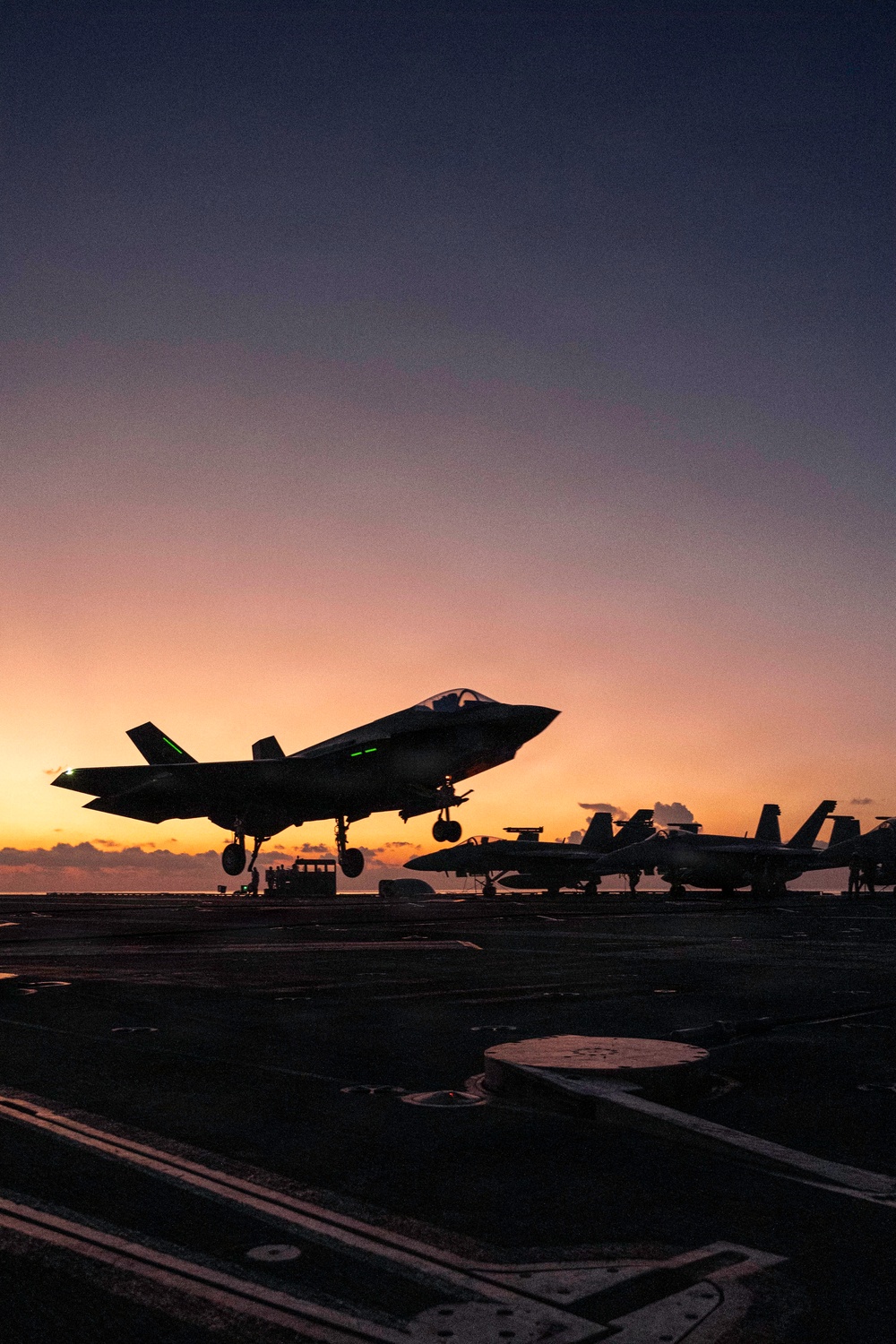 George Washington Conducts Flight Operations