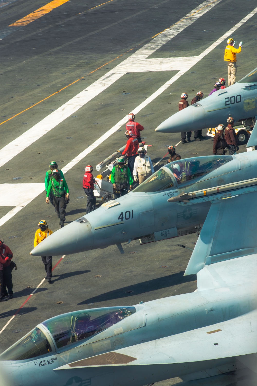 George Washington Conducts Flight Operations