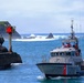 U.S. Coast Guard 47 foot Motor life boat enters Noyo River