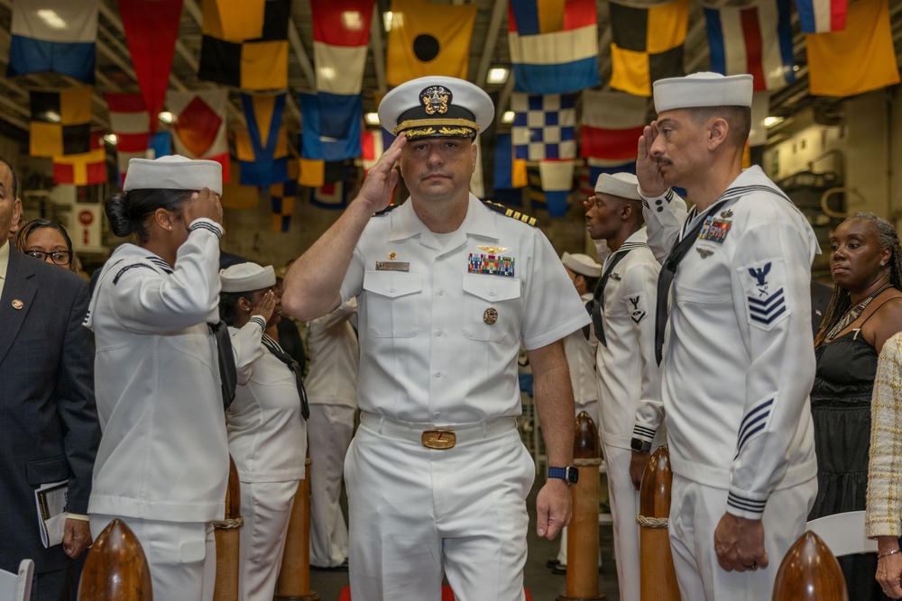 USS Iwo Jima Change of Command 2026
