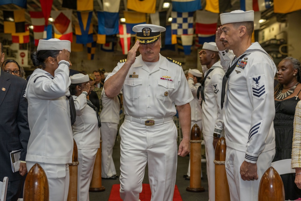 USS Iwo Jima Change of Command 2026
