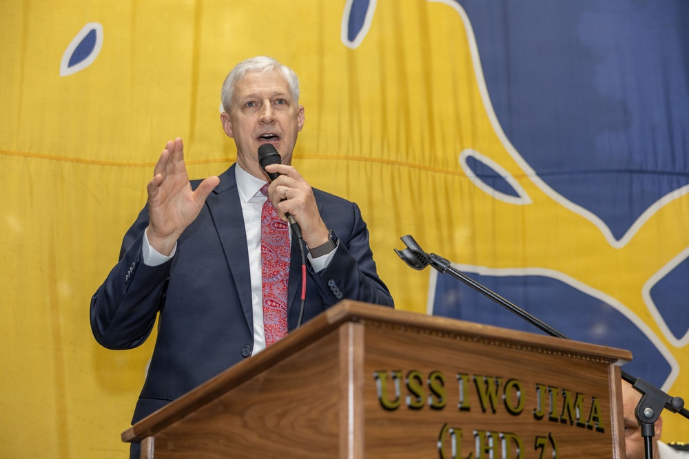 USS Iwo Jima Change of Command 2026