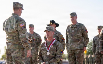 Bulldog Brigade change of responsibility ceremony