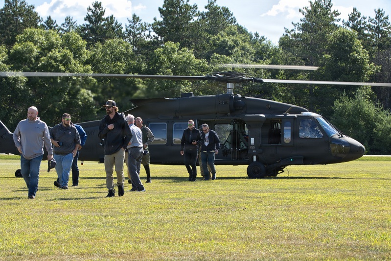 Soldier nominated civilian employers gather for a Boss Lift