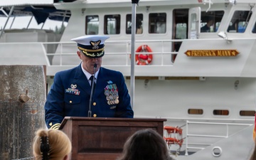 Coast Guard Cutter Frederick Mann holds change of command ceremony