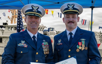 Coast Guard Cutter Frederick Mann holds change of command ceremony