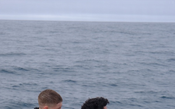 Coast Guard Station Noyo River Crew Conducts Damage Control Training at Sea