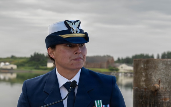 Coast Guard Cutter Frederick Mann holds change of command ceremony