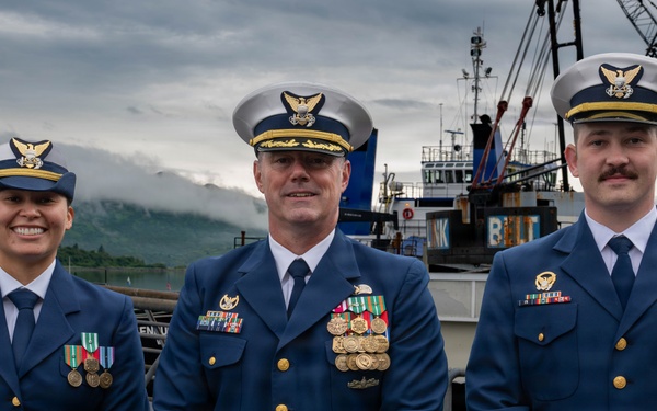 Coast Guard Cutter Frederick Mann holds change of command ceremony