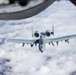 507th Air Refueling Wing KC-135R Stratotanker aircraft crew conducts aerial refueling on multiple A-10C Thunderbolt II