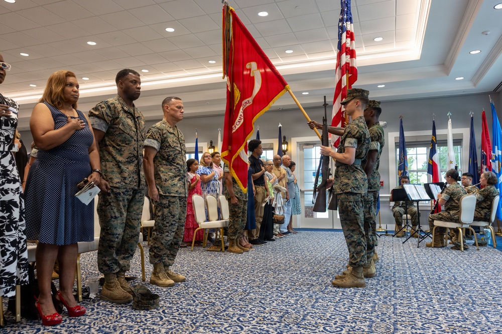 Brig. Gen. Andre M. Ingram Assumes Command of Marine Corps Installations East