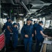 USCGC Midgett (WMSL 757) departs Jeju Island, South Korea