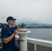 USCGC Midgett (WMSL 757) departs Jeju Island, South Korea