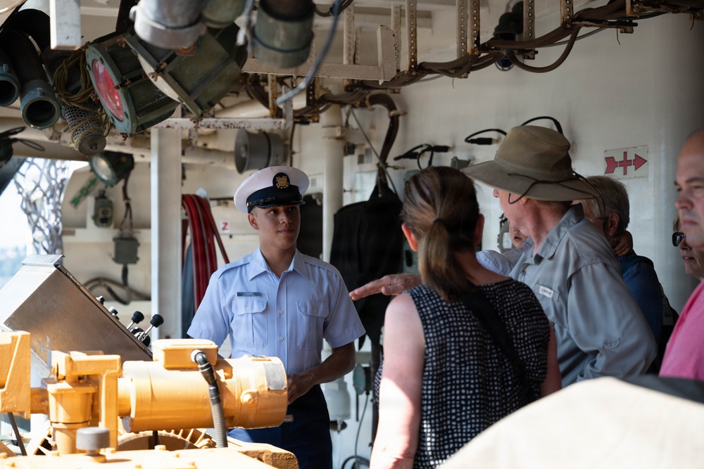 Seafair Legend-Class U.S. Coast Guard Cutter (WMSL 752) Stratton Tour