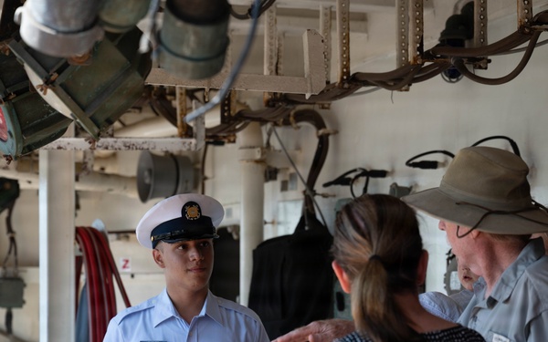 Seafair Legend-Class U.S. Coast Guard Cutter (WMSL 752) Stratton Tour