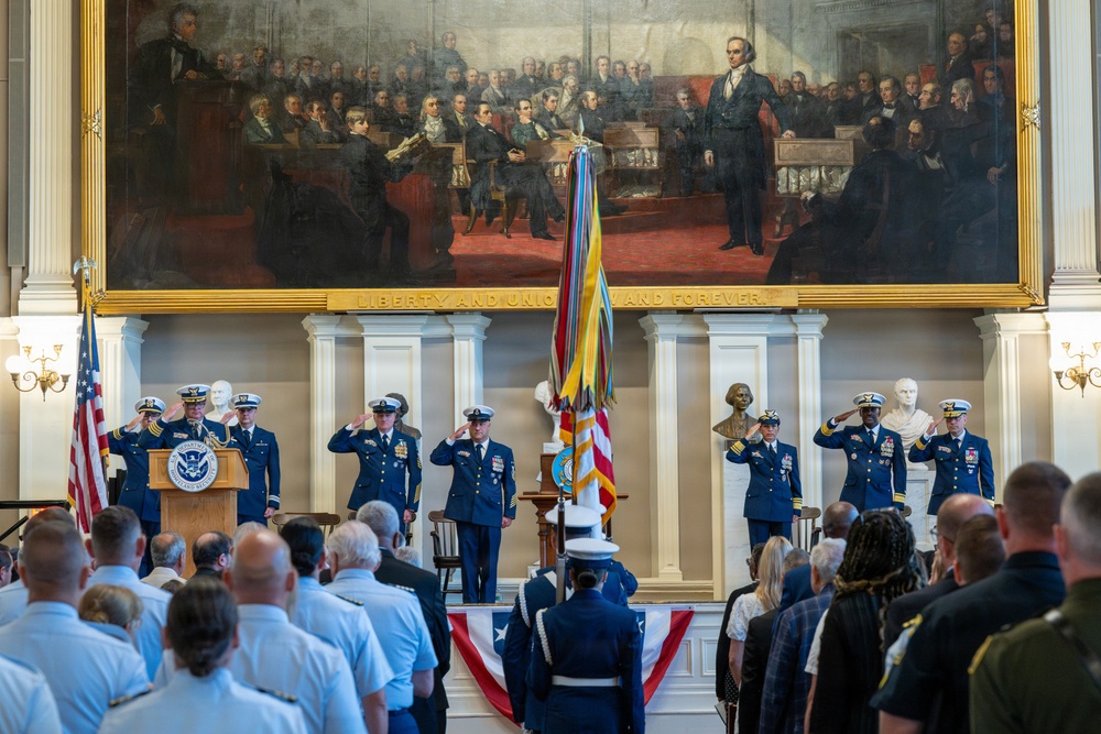 U.S. Coast Guard Northeast DIstrict Change of Command