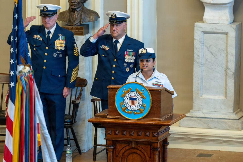 U.S. Coast Guard Northeast DIstrict Change of Command