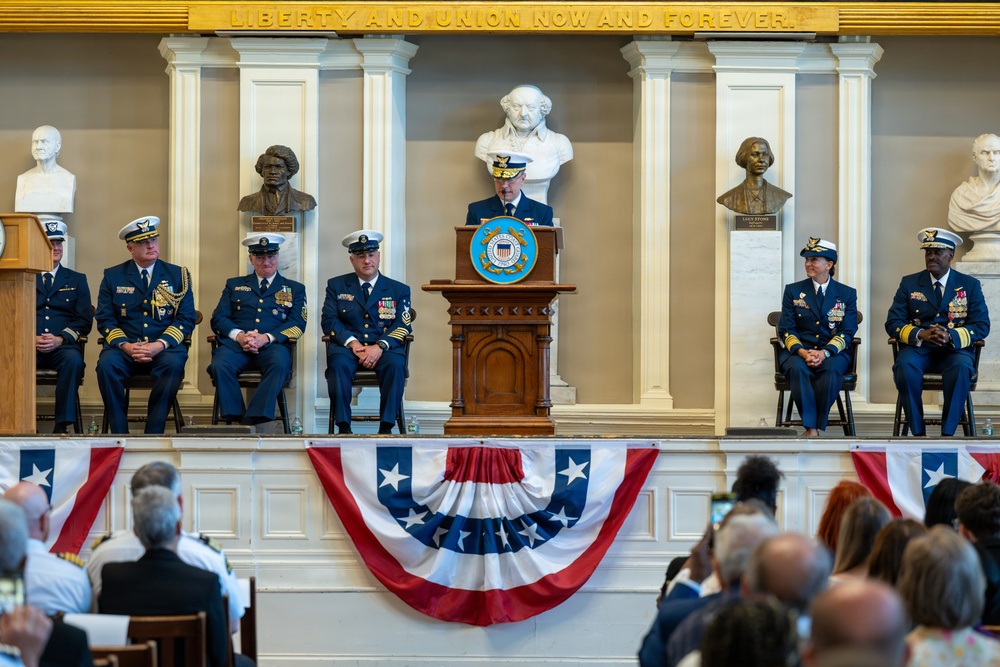 U.S. Coast Guard Northeast DIstrict Change of Command