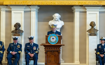 U.S. Coast Guard Northeast DIstrict Change of Command