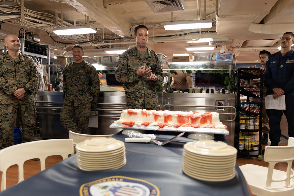 LCF-24: 128th Hospital Corps Birthday Celebration aboard the USS Fort Lauderdale