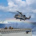 Canadian and New Zealand sailors conduct vertical replenishment training during RIMPAC 2026