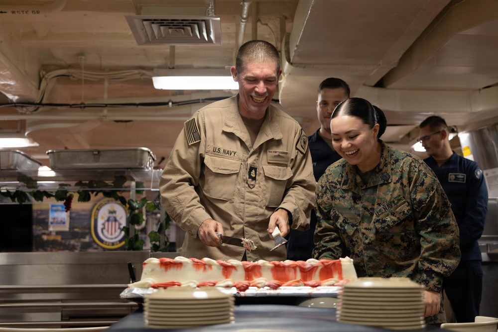 LCF-24: 128th Hospital Corps Birthday Celebration aboard the USS Fort Lauderdale