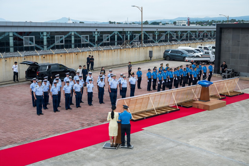 USCGC Midgett (WMSL 757) and Korea Coast Guard attend Welcoming Ceremony on Jeju Island, South Korea