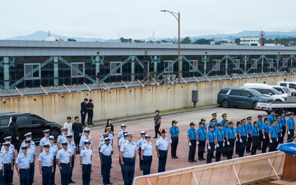 USCGC Midgett (WMSL 757) and Korea Coast Guard attend Welcoming Ceremony on Jeju Island, South Korea