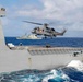 Canadian and New Zealand sailors conduct vertical replenishment training during RIMPAC 2026