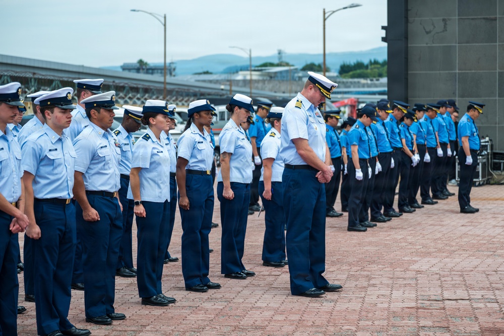USCGC Midgett (WMSL 757) and Korea Coast Guard attend Welcoming Ceremony on Jeju Island, South Korea
