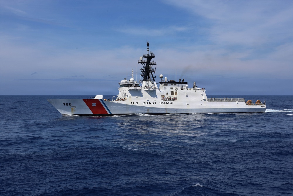 USCGC Kimball conducts routine operations during RIMPAC 26