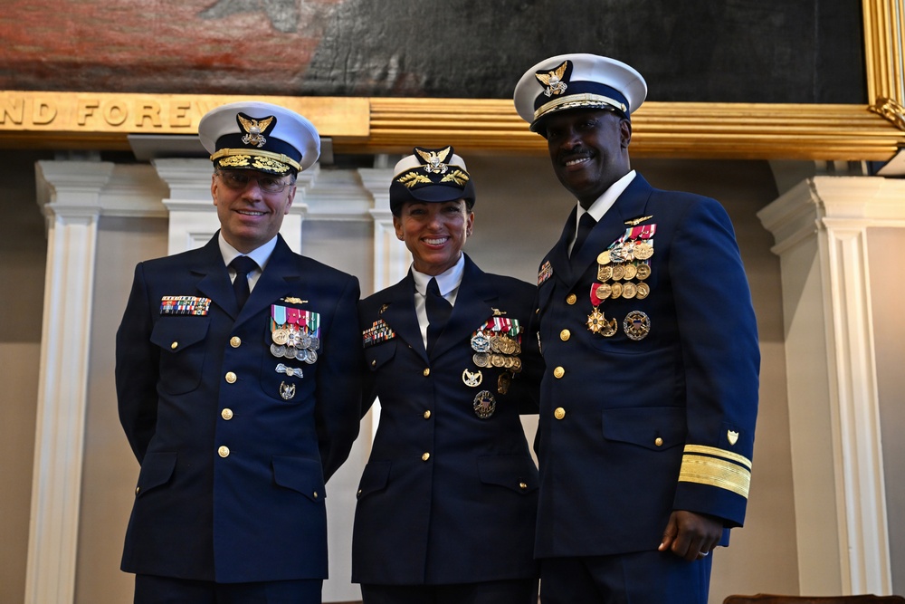 Coast Guard Northeast District holds change of command ceremony