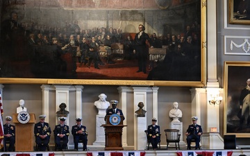 Coast Guard Northeast District holds change of command ceremony