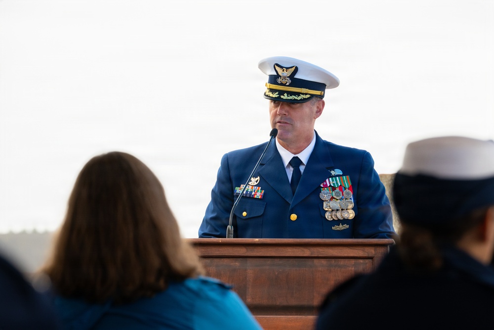 Coast Guard Cutter Frederick Mann holds change of command ceremony