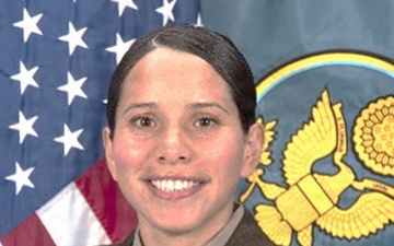 Master Sergeant Yesenia Norena, Senior Enlisted Advisor, 406th Army Field Support Battalion-Stewart