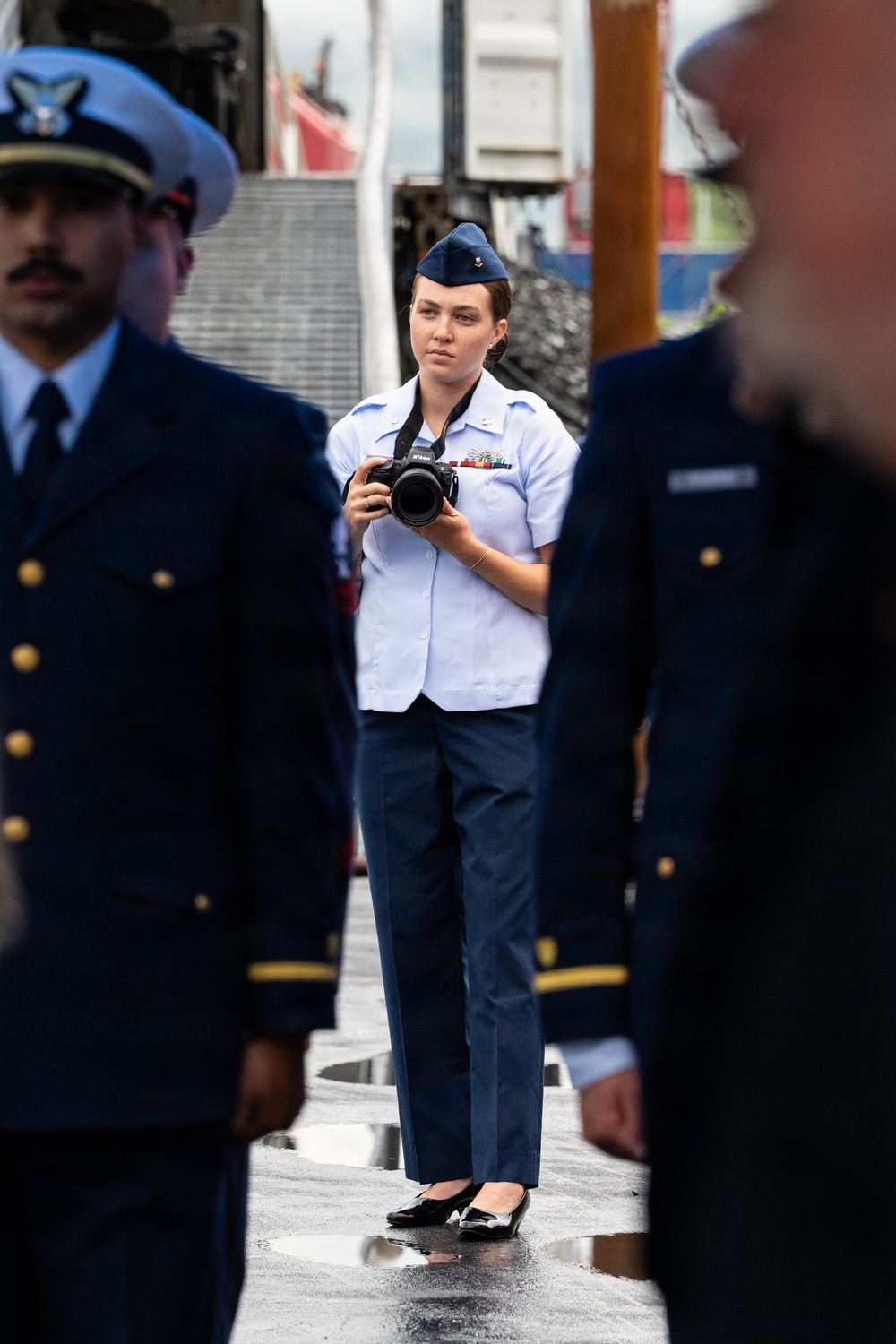 Coast Guard Cutter Frederick Mann holds change of command ceremony