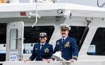 Coast Guard Cutter Frederick Mann holds change of command ceremony
