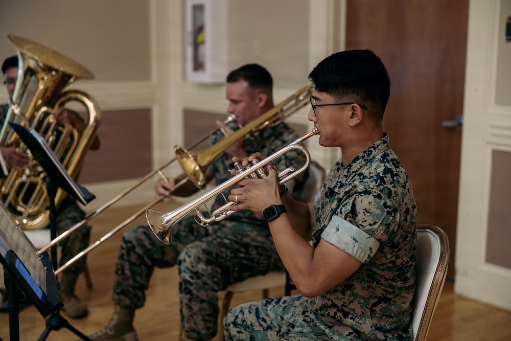 6th Marine Regiment Change of Command Ceremony