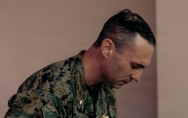 6th Marine Regiment Change of Command Ceremony